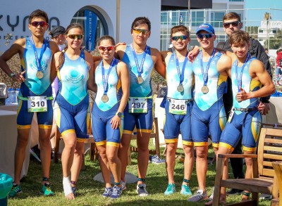 Поздравляем сборную Almaty Triathlon Federation с победой на Кипре!