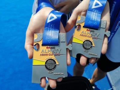 В Алматы завершились международные соревнования по триатлону в  рамках кубка «TEMIRADAМ»